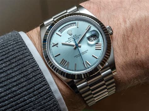 rolex day date 36 rubber strap|Rolex Day-Date 36 platinum.